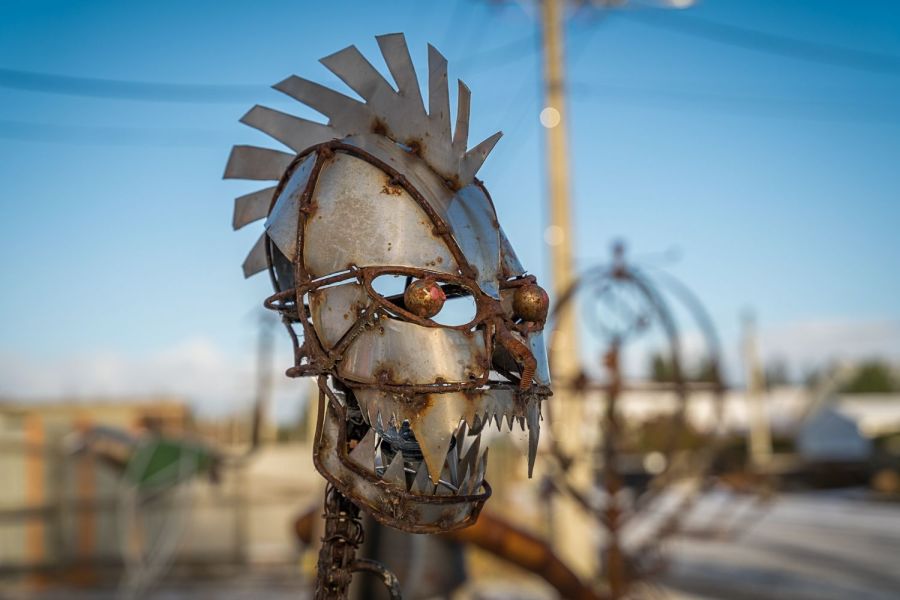 John McArthur Reclaimed Metal Art