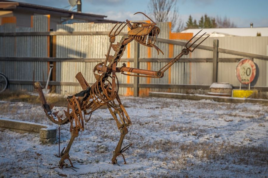 John McArthur Reclaimed Metal Art