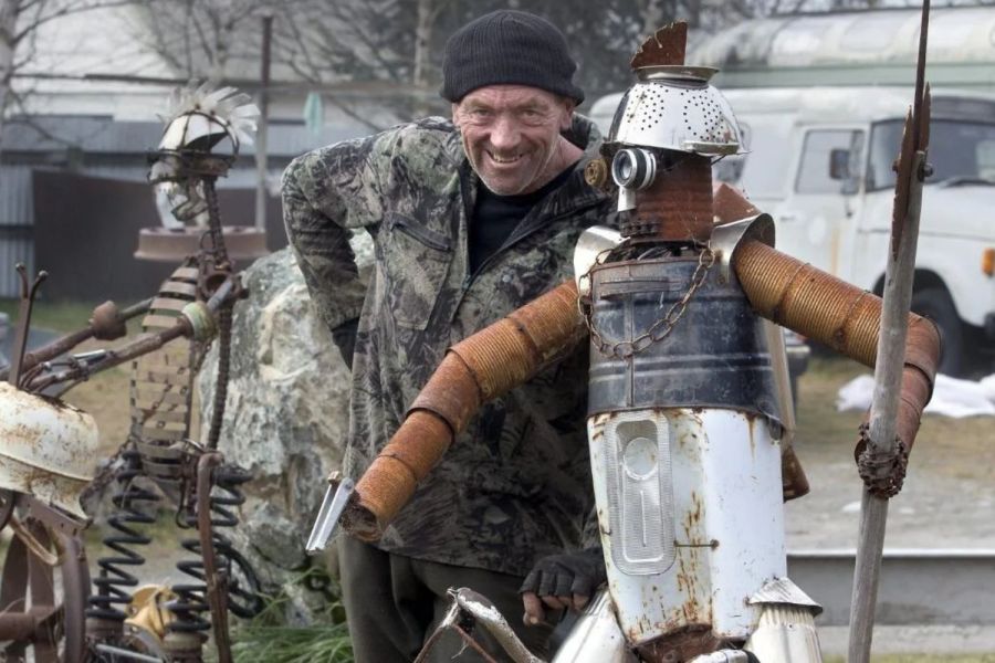 John McArthur Reclaimed Metal Art