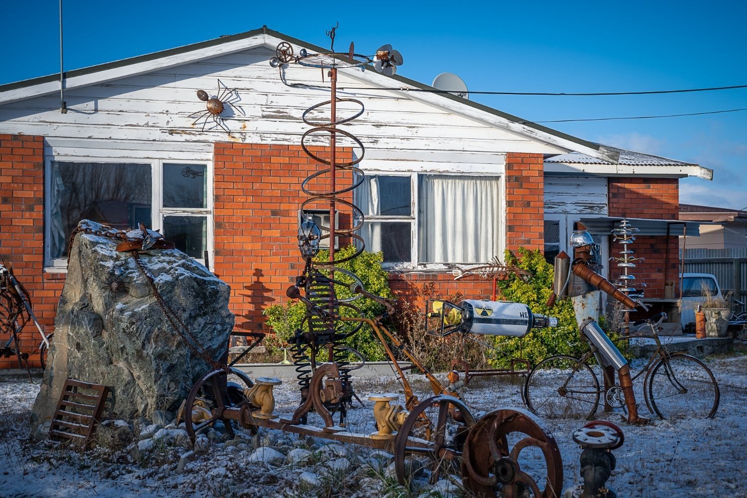 John McArthur Reclaimed Metal Art