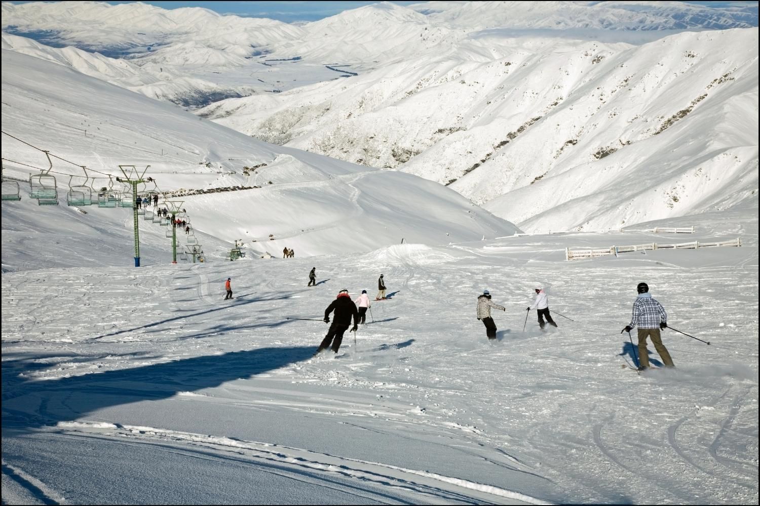 Mount Dobson Ski Area Mackenzie Region, New Zealand