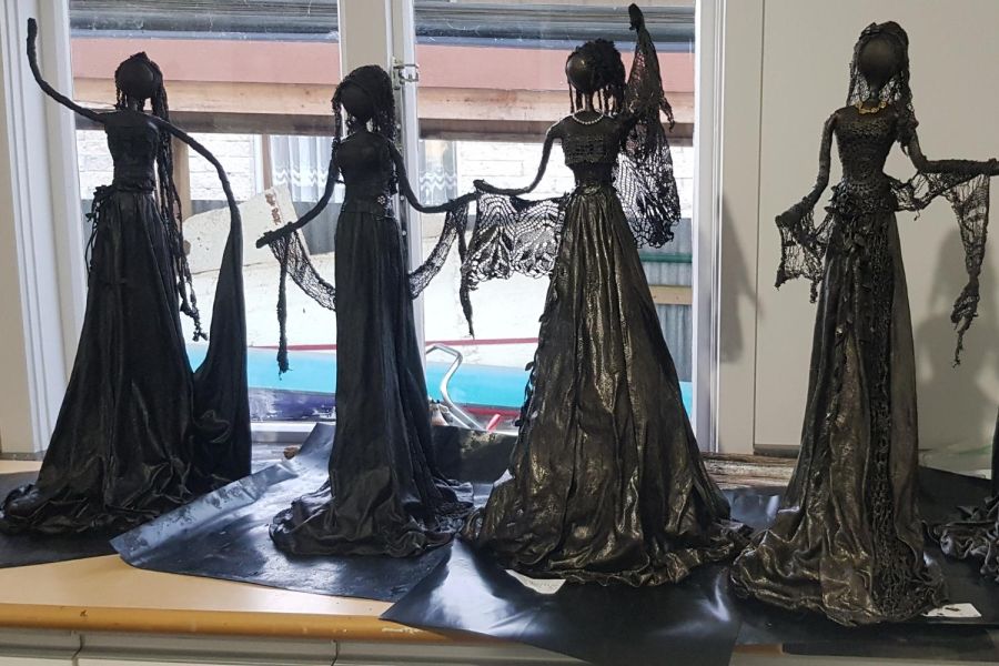 Simply Divine Fabric Art