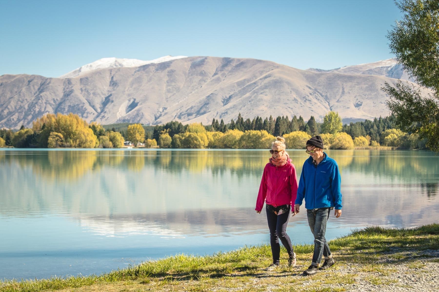 Short Walks In Twizel Mackenzie Region, New Zealand